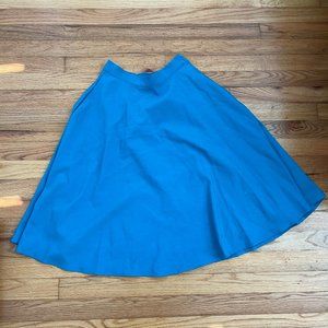 teal modcloth A-line skirt